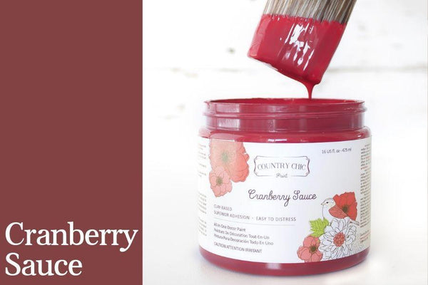 Cranberry Sauce - All-In-One Chalk-Style Paint - 4oz. - 16oz. - 32oz.