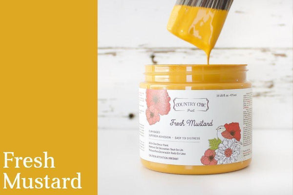 Fresh Mustard - All-In-One Chalk-Style Paint - 4oz. - 16oz. - 32oz.