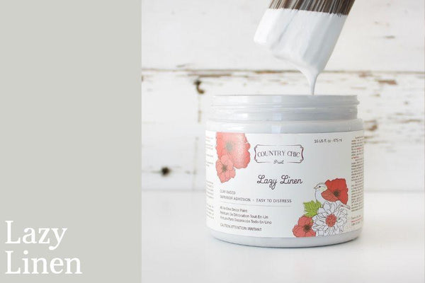 Lazy Linen - All-In-One Chalk-Style Paint - 4oz. - 16oz. - 32oz.