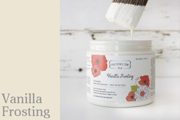 Vanilla Frosting - All-In-One Chalk-Style Paint - 4oz. - 16oz. - 32oz.