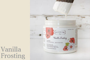 Vanilla Frosting - All-In-One Chalk-Style Paint - 4oz. - 16oz. - 32oz.