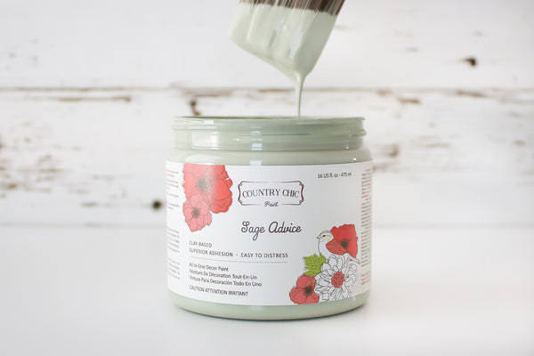 Sage Advice- All-In-One Chalk-Style Paint - 4oz. - 16oz. - 32oz.
