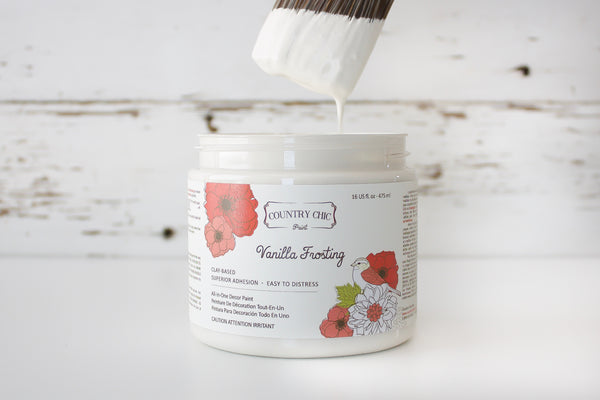 Vanilla Frosting - All-In-One Chalk-Style Paint - 4oz. - 16oz. - 32oz.