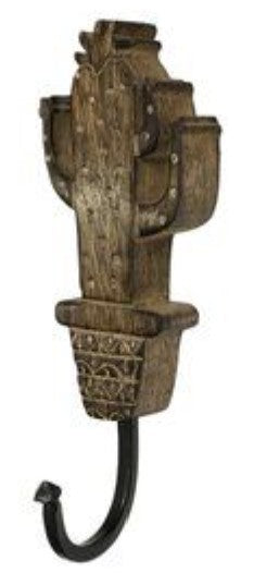 Wood Cactus Wall Hooks