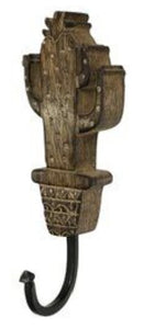 Wood Cactus Wall Hooks