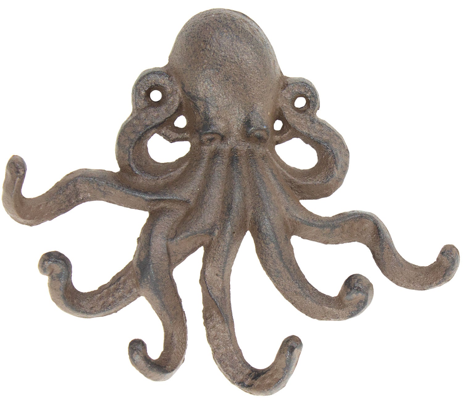 Octopus Hook - Antique Brown