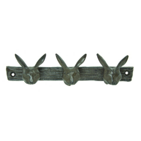 Rabbit Hook - Vintage Green - 3 Bunnies