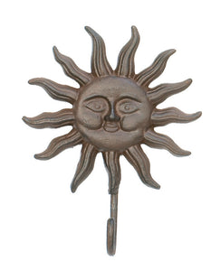 Cast Iron Sun Hook - Single Hook