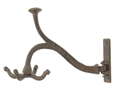 Swivel Hat/Scarf Hook - Antique Brown