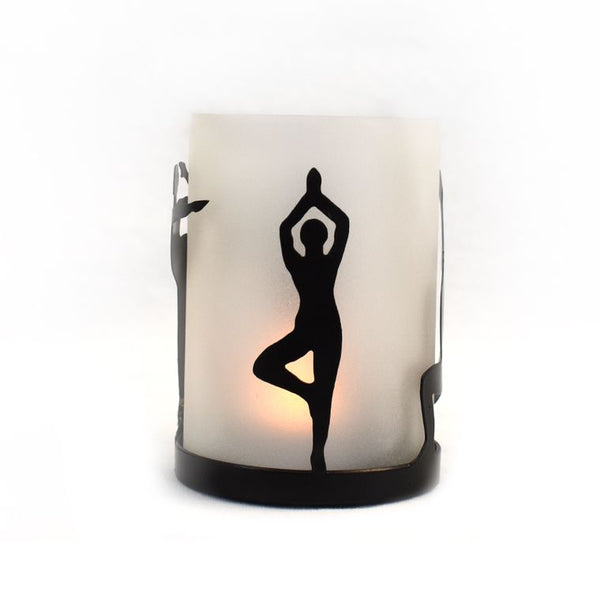 Yoga Tea Light Holder